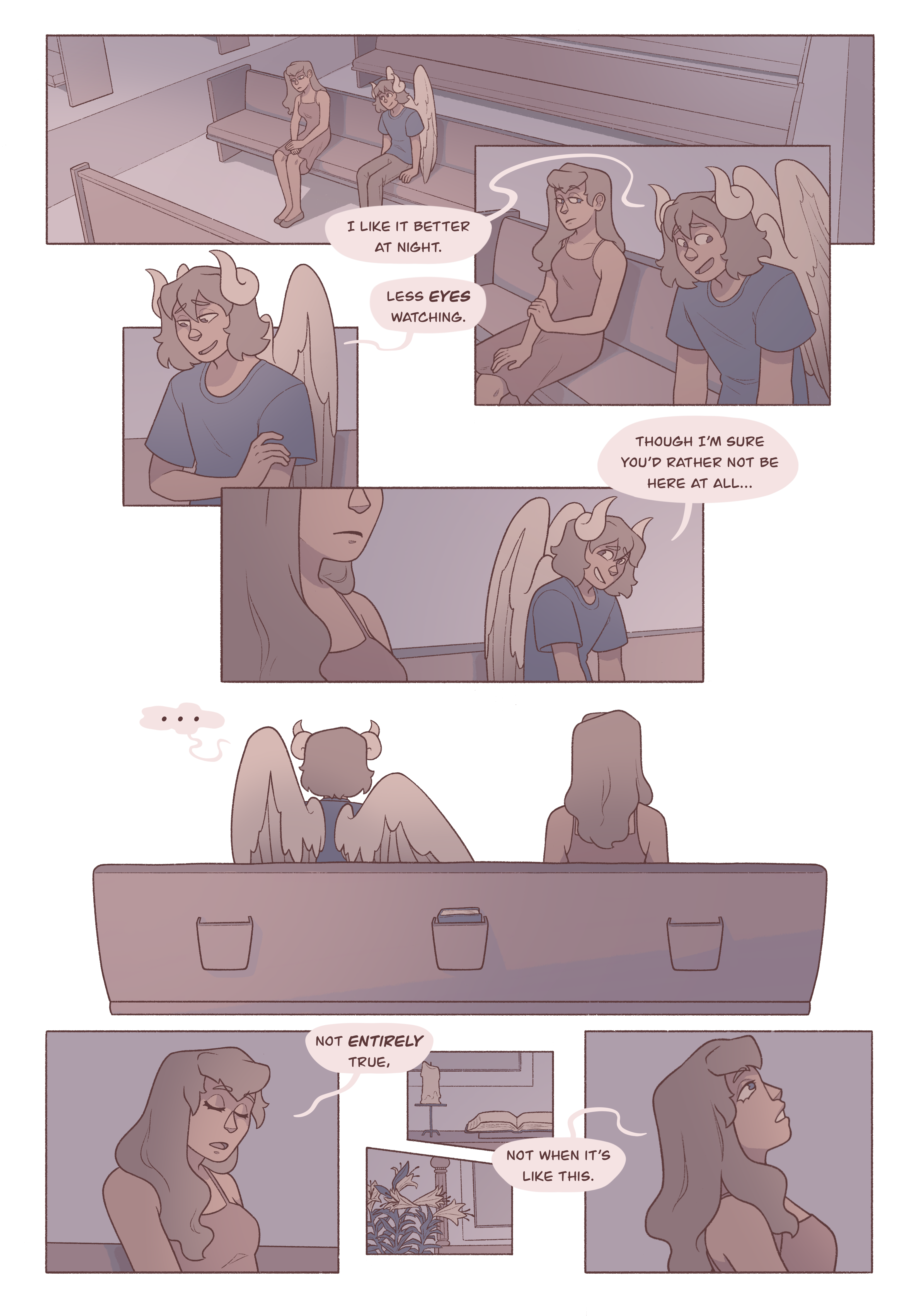 Less Eyes Watching - Page 1
